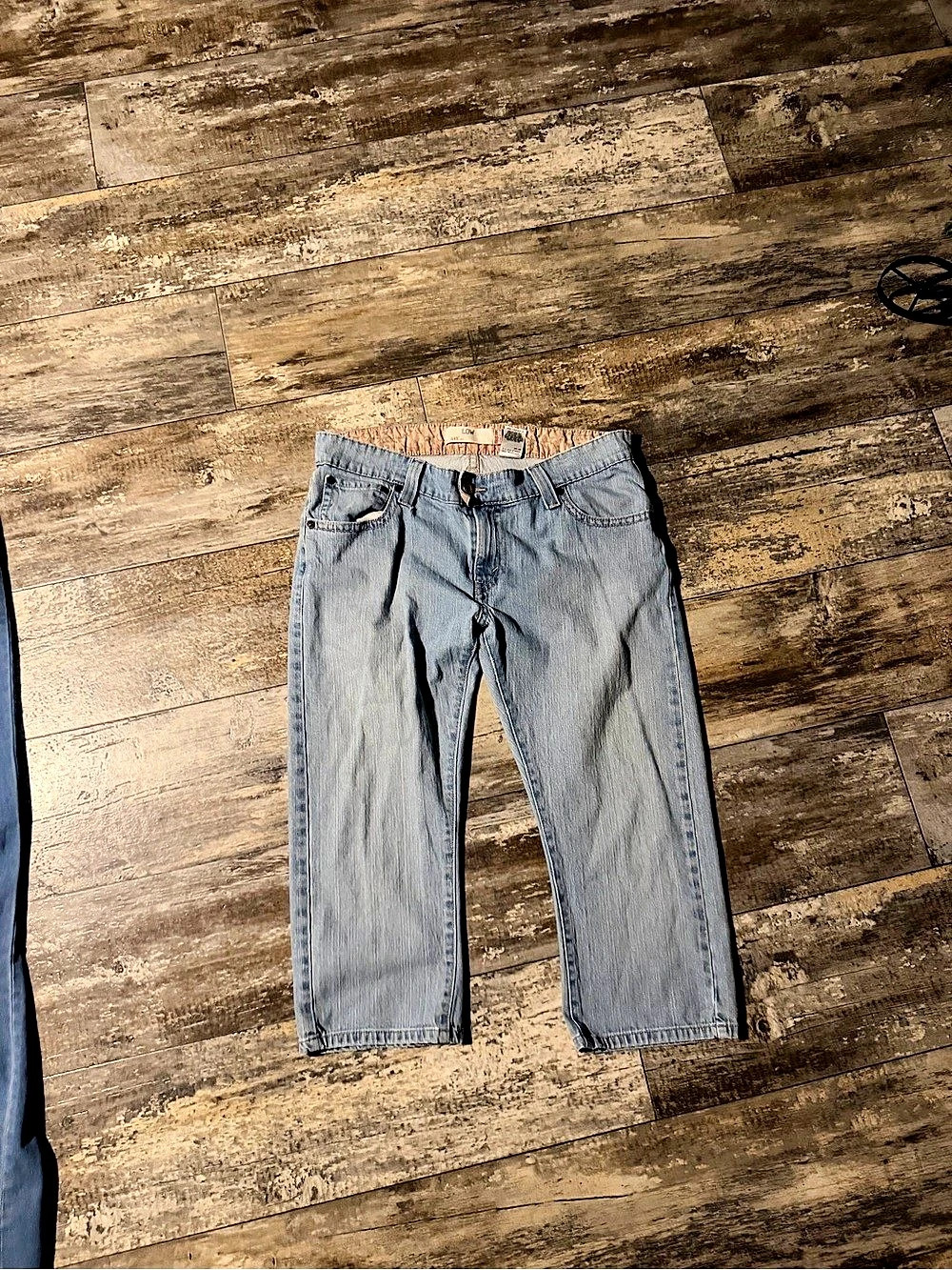 Levi's Straight Leg Blue Jeans